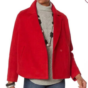 Cor|y Wool Red Coat